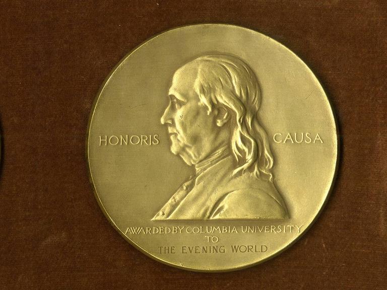 Die Pulitzer-Preis-Medaille