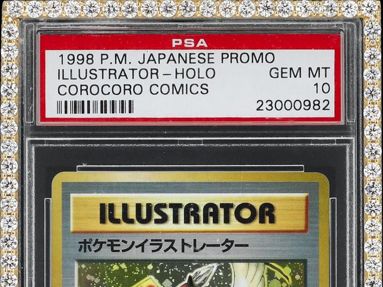 Eine seltene Pokémon-Sammelkarte ist in den USA für den Rekordpreis von fast 16,5 Millionen Dollar (13,9 Mio Euro) versteigert worden. 