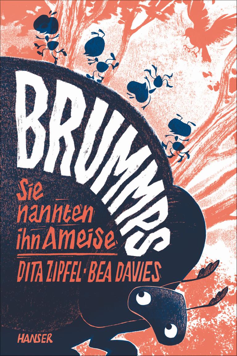 Auf dem Buchcover ist die Illustration eines großen Mistkäfers zu sehen. Auf seinen Rücken ist der Buchtitel sowie die Autorinnen gemalt. Außerdem tanzen dort kleine Ameisen. Auf dem Buchcover ist die Illustration eines großen Mistkäfers zu sehen. Auf seinen Rücken ist der Buchtitel sowie die Autorinnen gemalt. Außerdem tanzen dort kleine Ameisen.