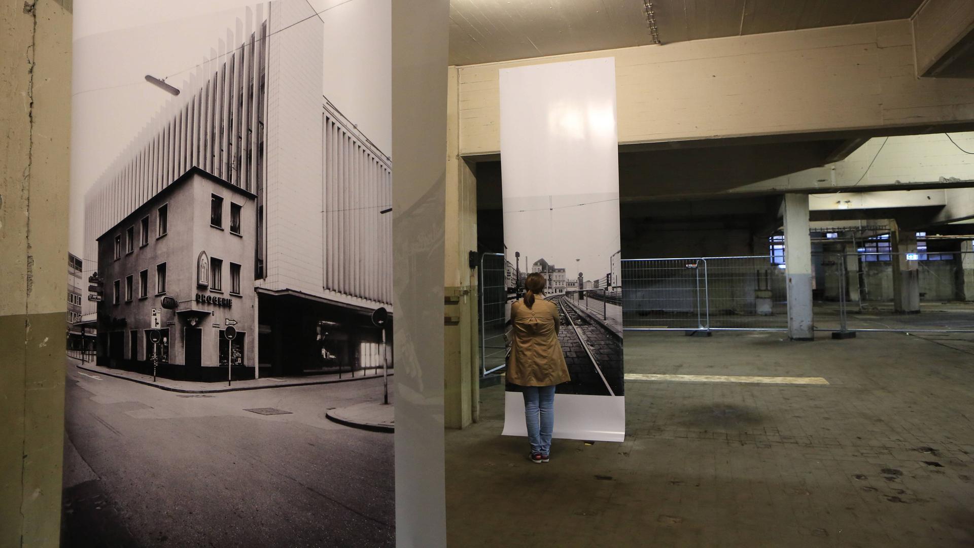 Ausstellung mit Aufnahmen des Kölner Fotografen Chargesheime im PhotoBookMuseum in der alten Fabrikhalle Carlswerk in Köln-Mülheim. 