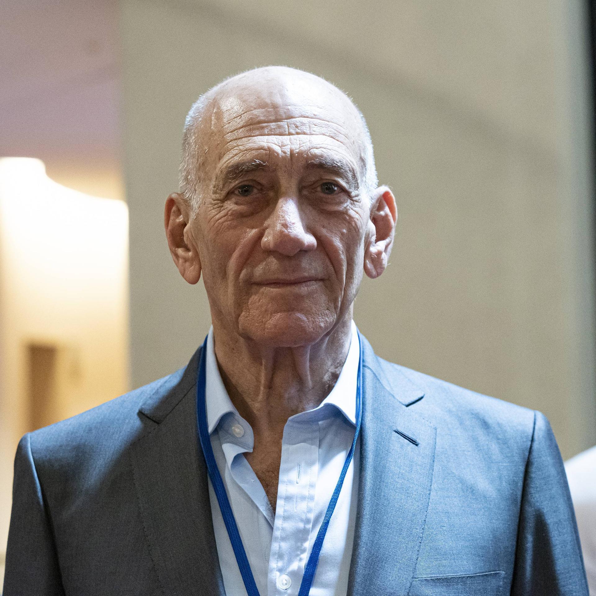 Ehud Olmert - Israels Ex-Premier kritisiert Siedlergewalt als unerträglich