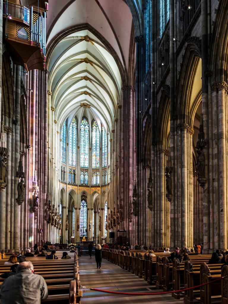 Innenansicht des Kölner Doms
