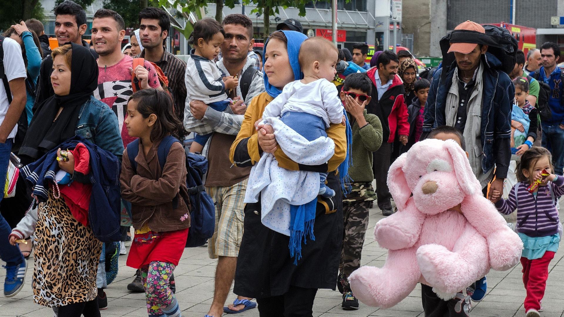 Ankunft von 2500 Flüchtlingen in Dortmund am 06.09.2015 Ankunft von 2500 Flüchtlingen in Dortmund am 06.09.2015