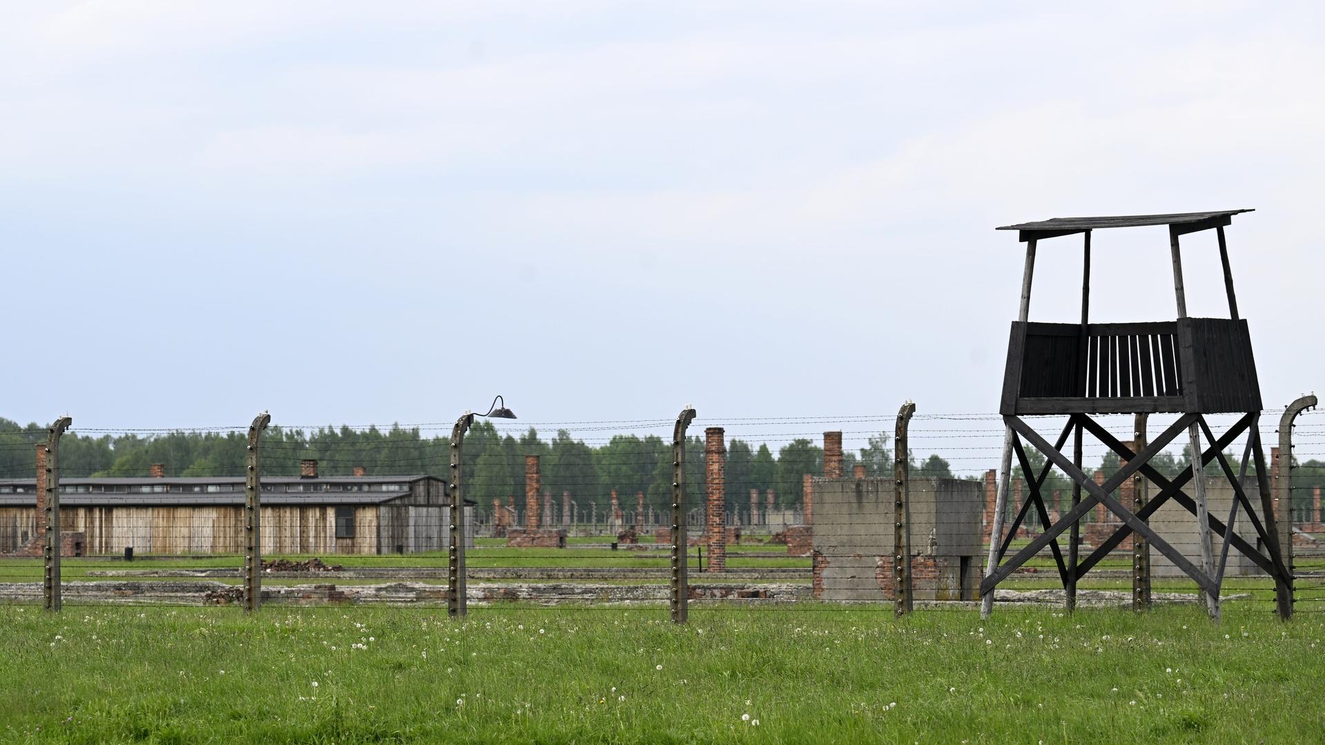 Das ehemalige KZ Auschwitz-Birkenau, aufgenommen am Dienstag, 23. Mai 2023.