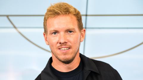 Der neue DFB-Bundestrainer Julian Nagelsmann bei seiner Vorstellung in Frankfurt.