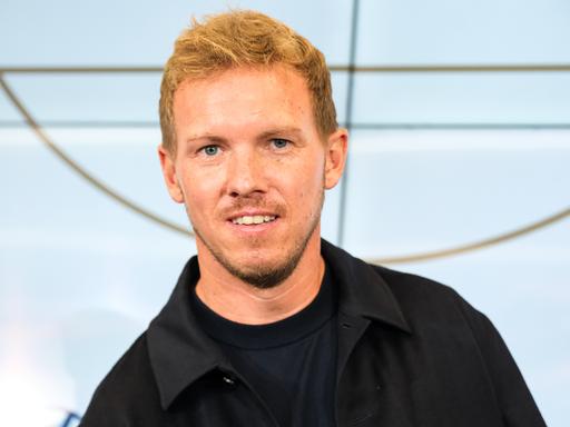 Der neue DFB-Bundestrainer Julian Nagelsmann bei seiner Vorstellung in Frankfurt.