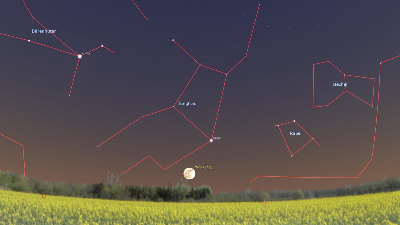 Warum der vollmond im april pink mond hei t