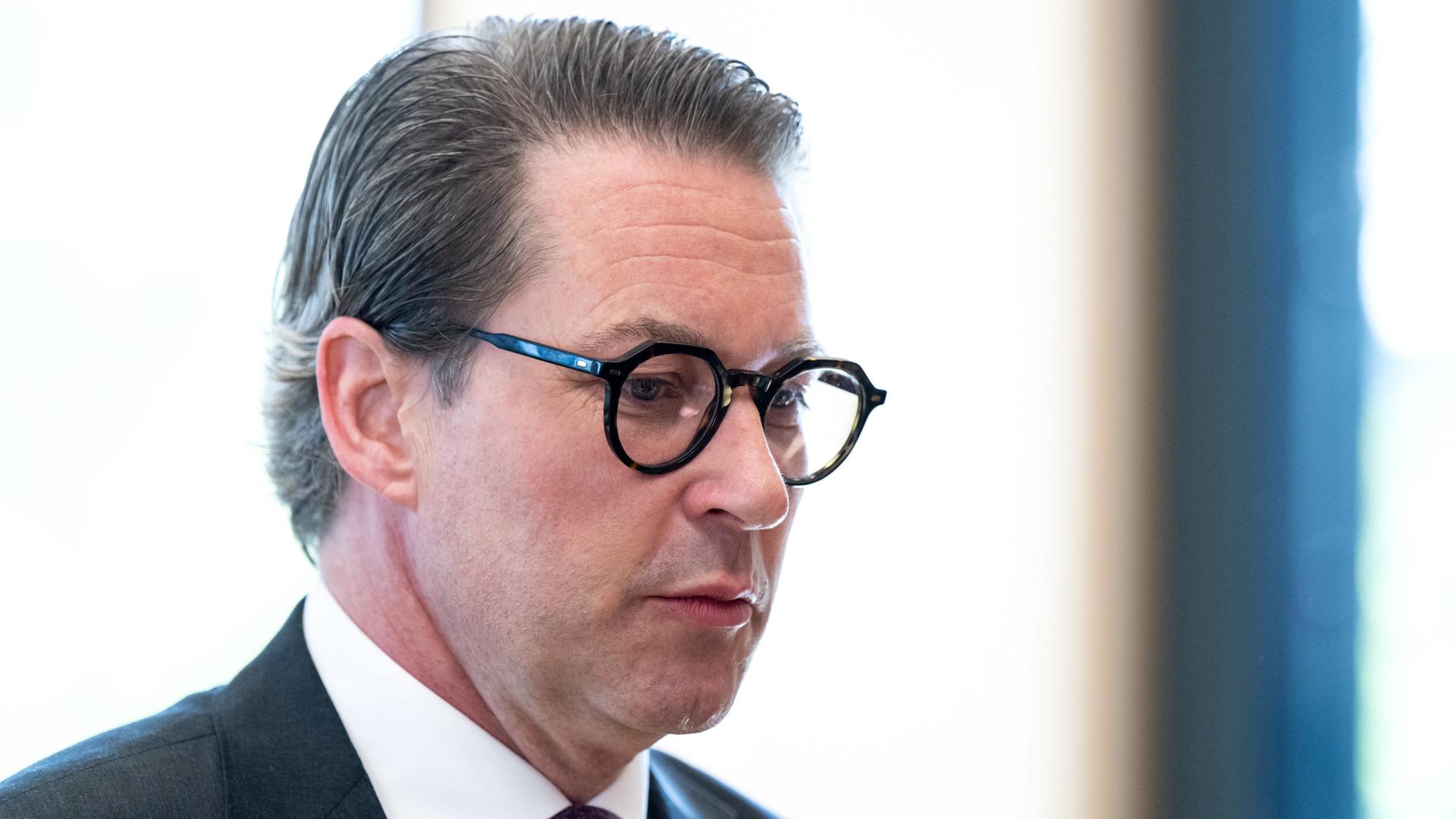 Portrait Andreas Scheuer (CSU), ehemaliger Bundesverkehrsminister