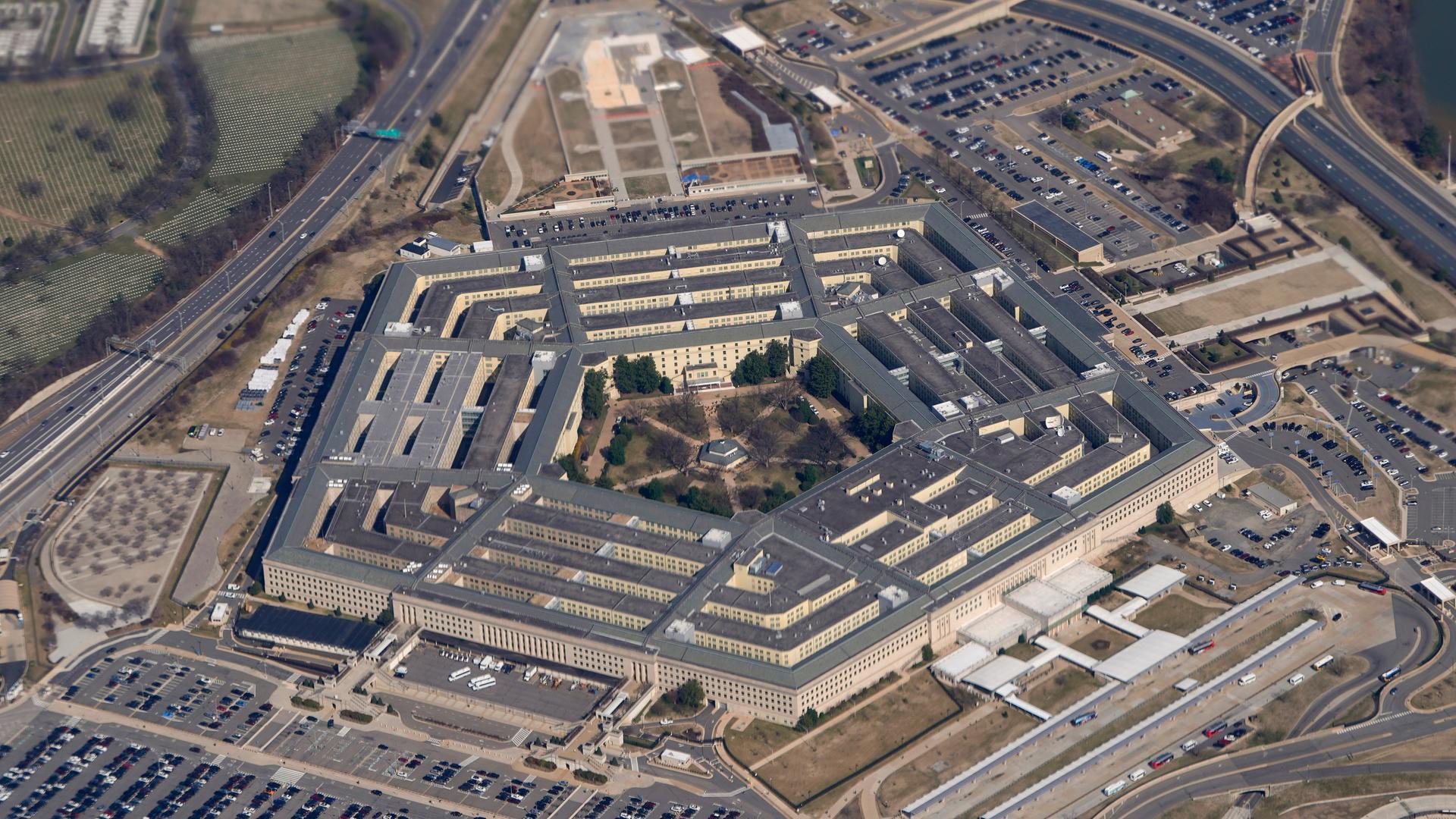 Das US-Verteidigungsministerium aus der Luft gesehen