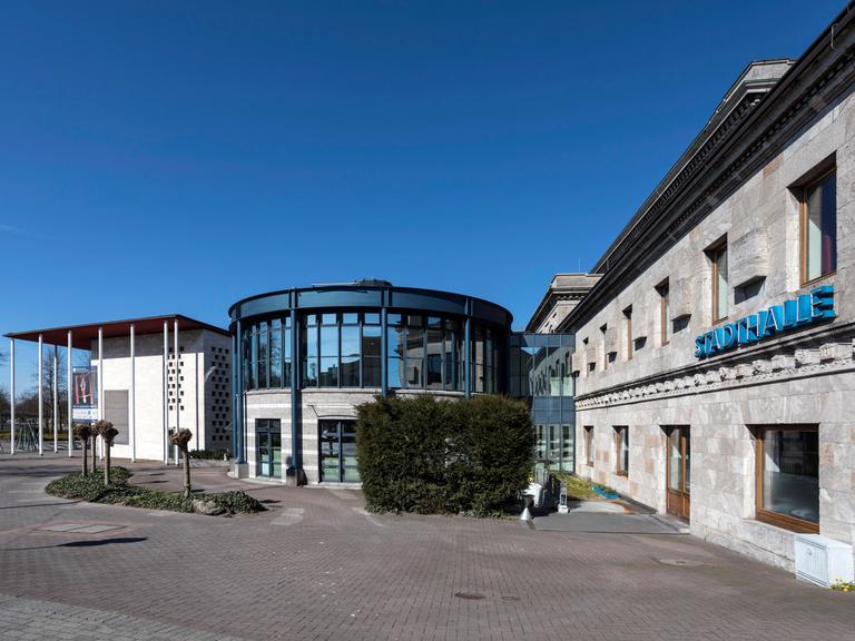 Die Stadthalle Mülheim.