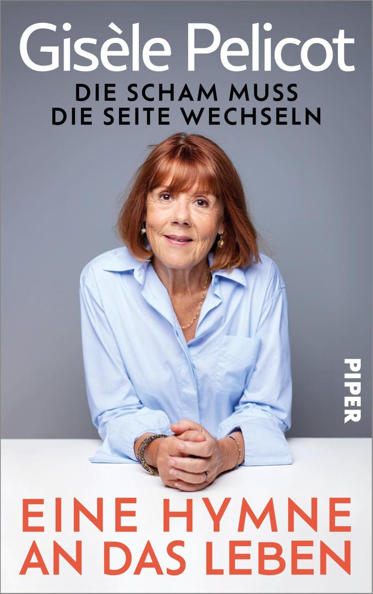 Das Cover des Buchs zeigt eine Porträtaufnahme von Gisèle Pelicot. 