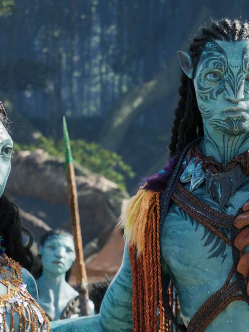 Szene aus dem Film "Avatar 2 - Der Weg des Wassers".