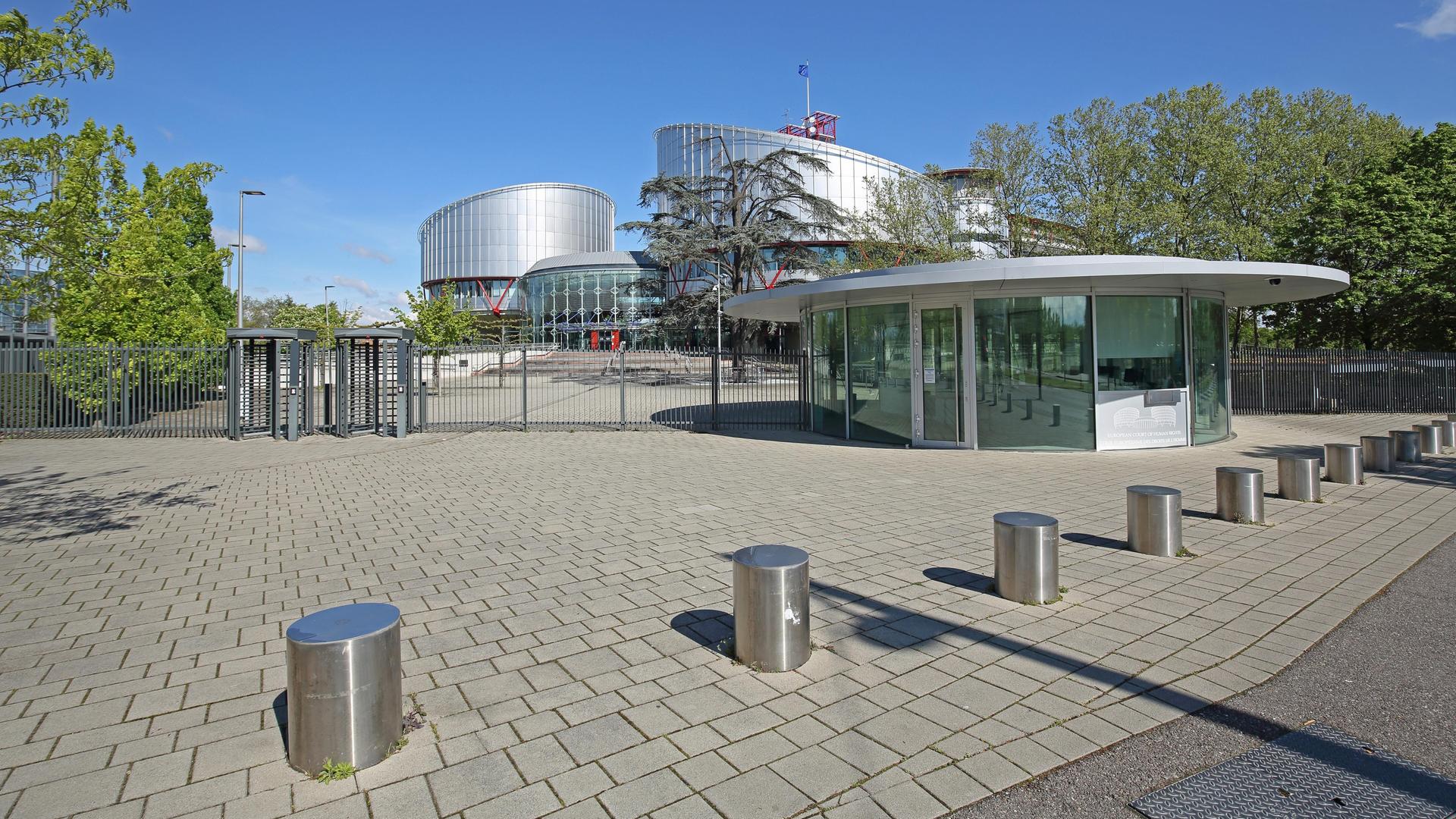 Das Gebäude des Europäischen Gerichtshofs für Menschenrechte (EGMR) in Strasbourg Das Gebäude des Europäischen Gerichtshofs für Menschenrechte (EGMR) in Strasbourg