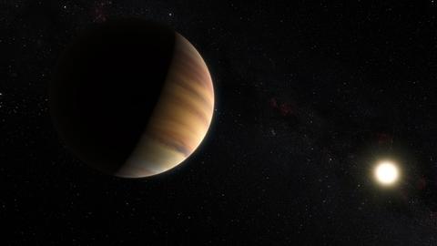 Exoplanet beim Stern 51 Pegsasi