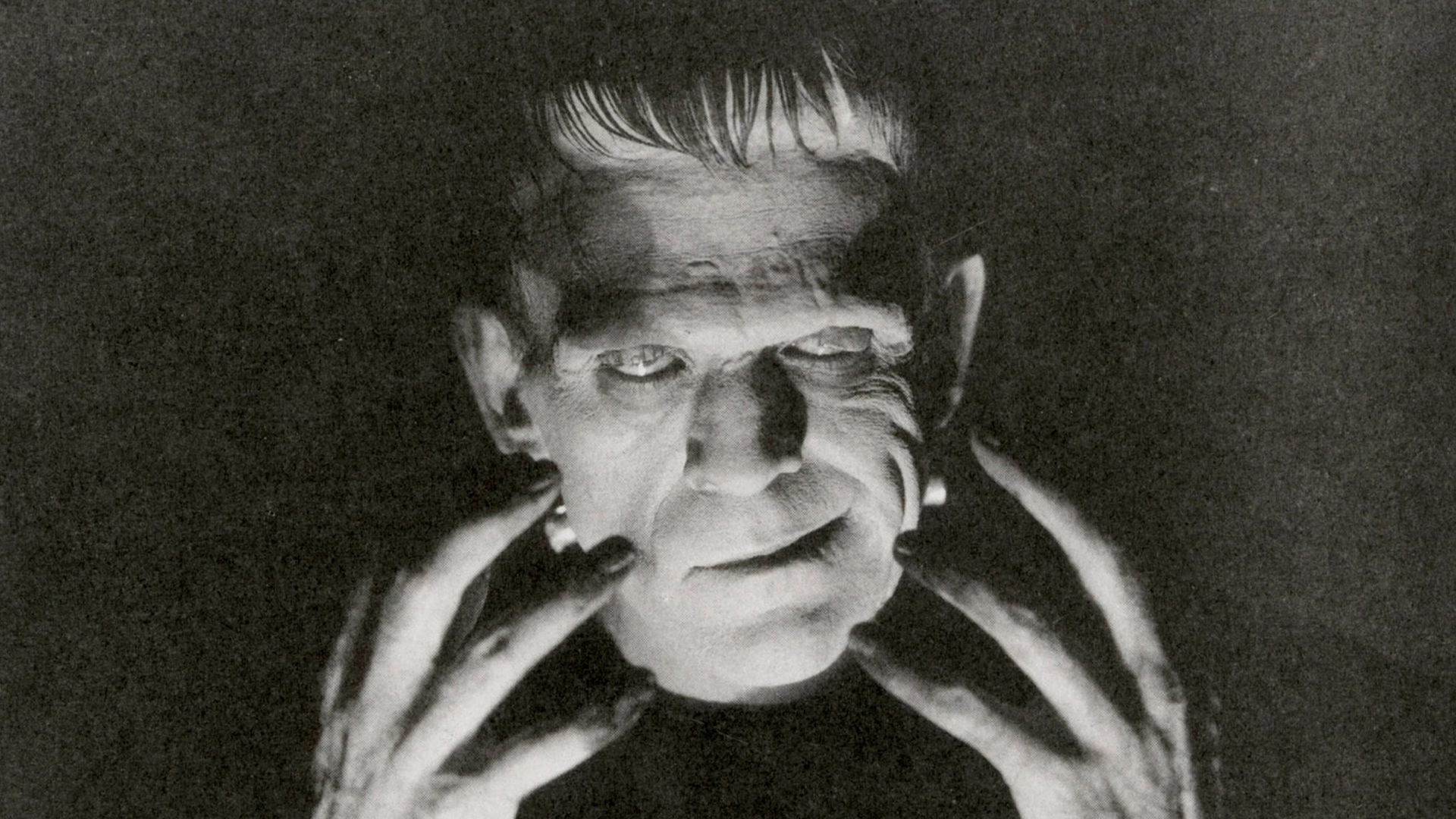 Boris Karloff als Monster im Film "Frankenstein" von 1931 von James Whale