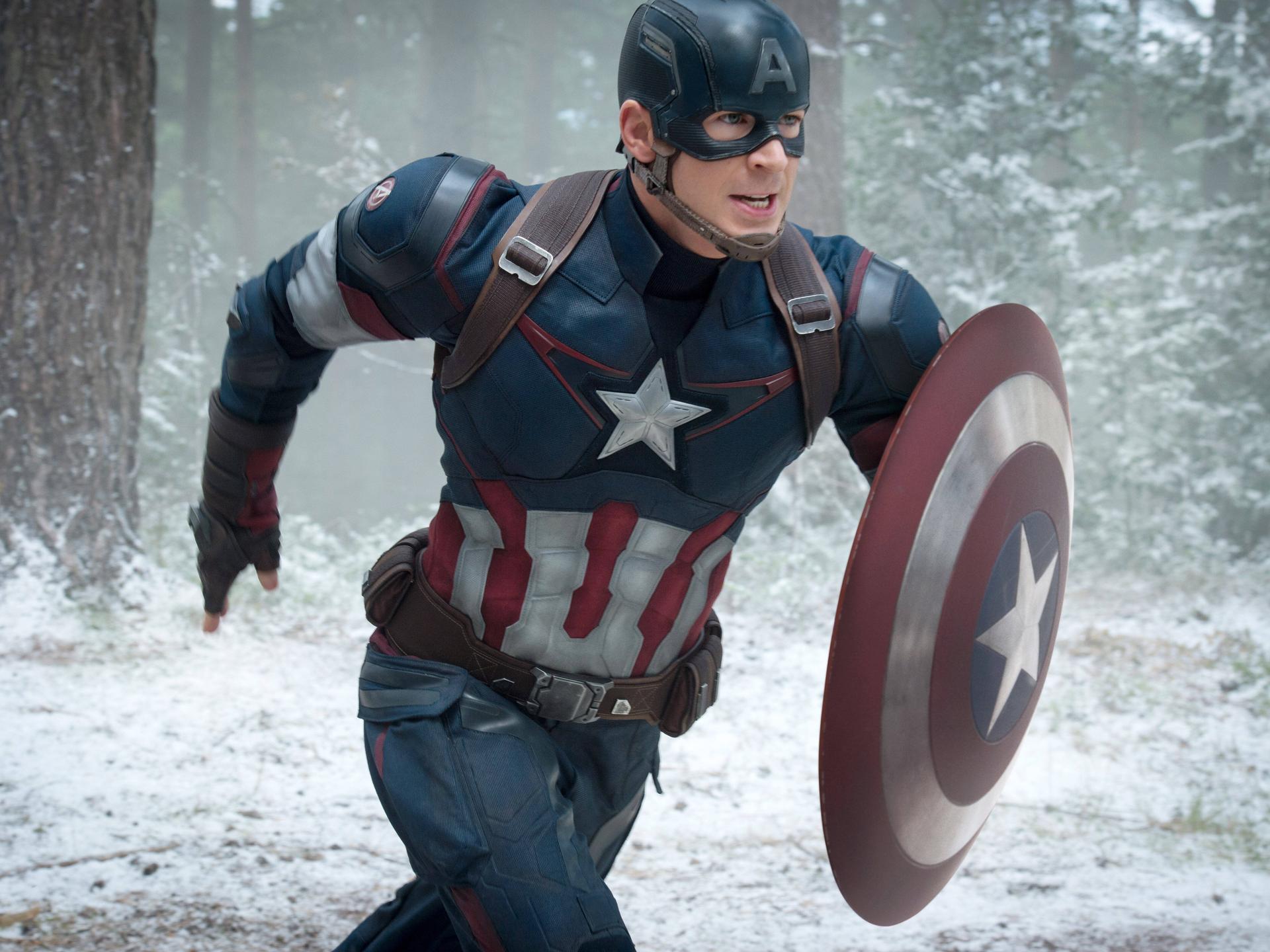 Chris Evans als Captain America im Film "Avengers: Age of Ultron"