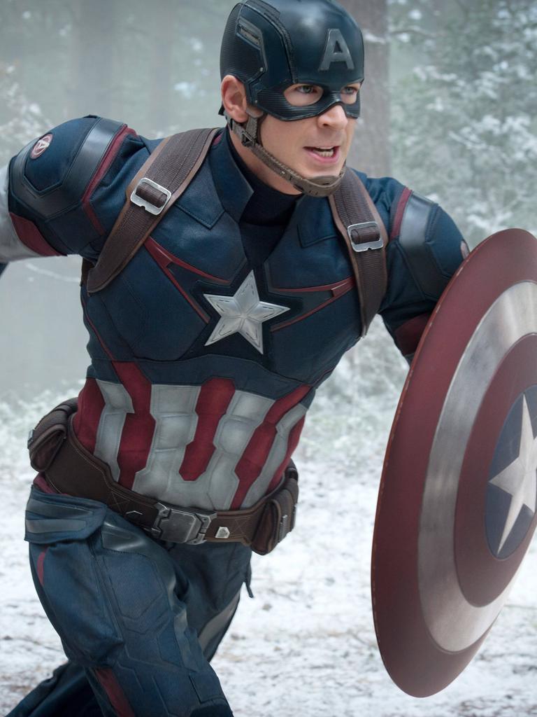 Chris Evans als Captain America im Film "Avengers: Age of Ultron"