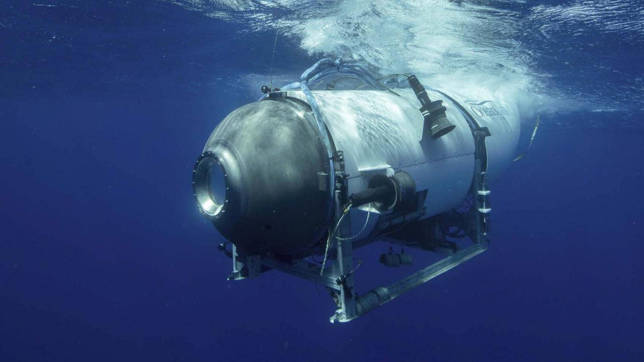 U-Boot "Titan" unter Wasser