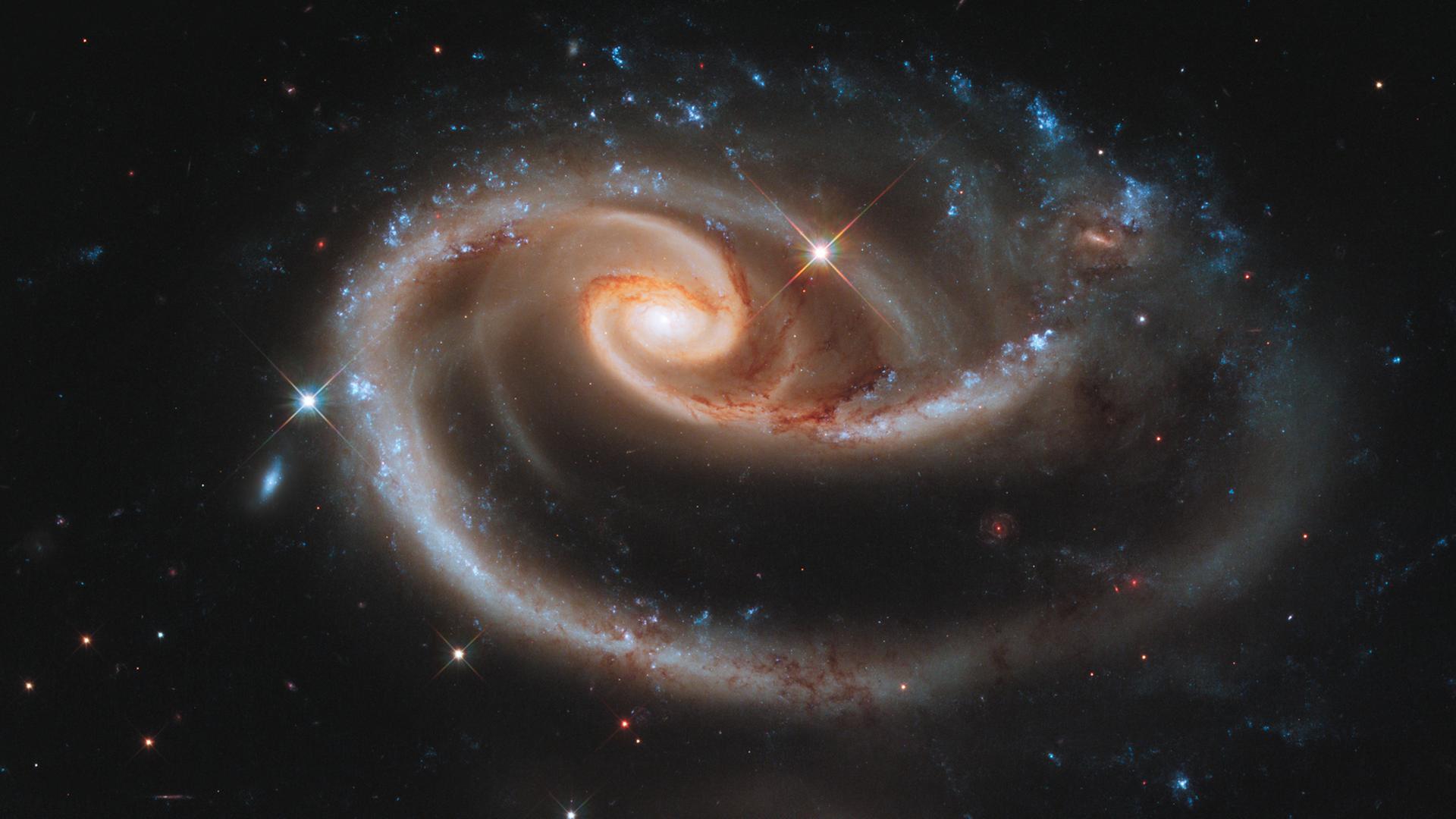 Aufnahme einer Spiralgalaxie