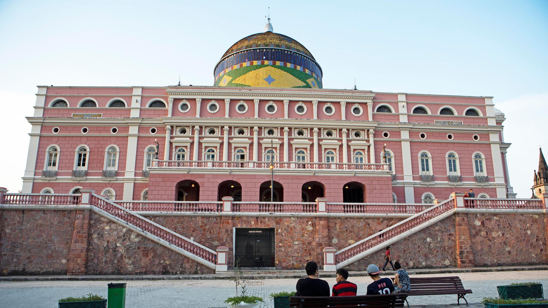 Das Teatro Amazonas in Manaus