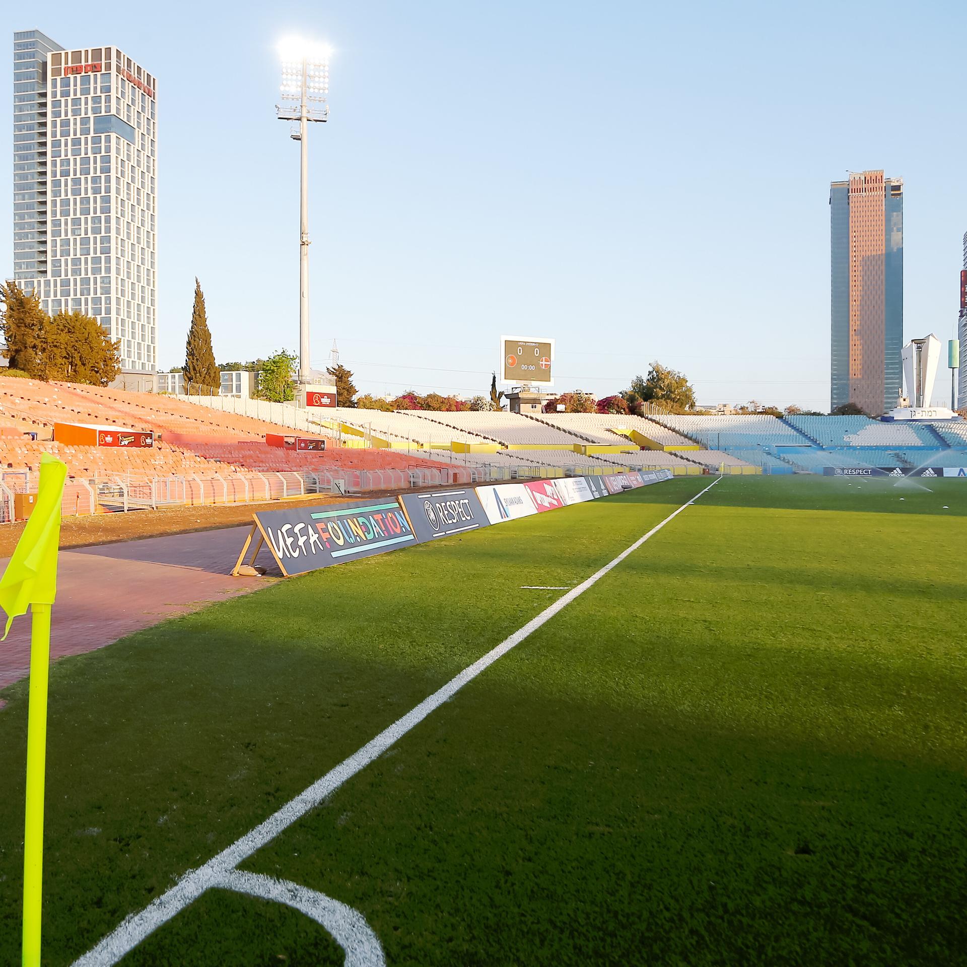 Das Ramat-Gan-Stadion bei Tel Aviv 