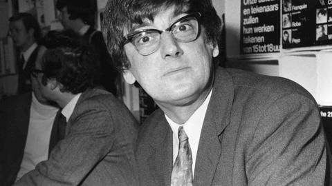 André Franquin beim Signieren