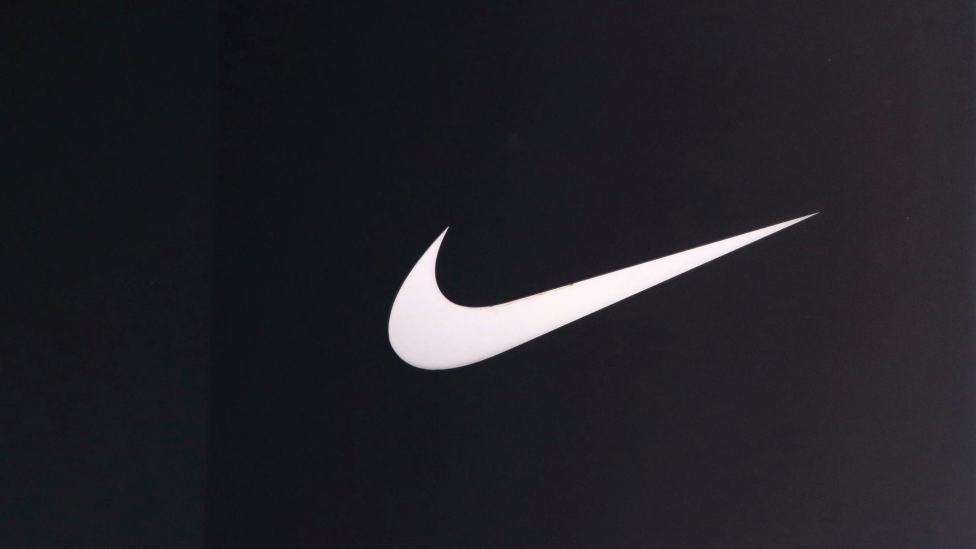 Das Logo des Sportartikelherstellers Nike
