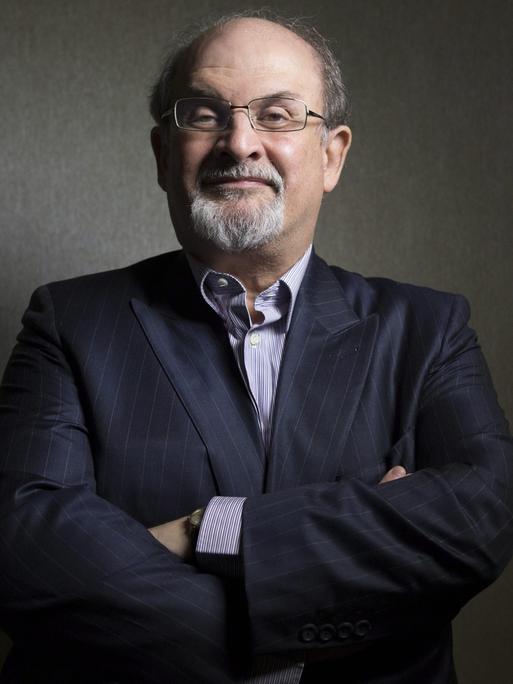 Porträt von Salman Rushdie.