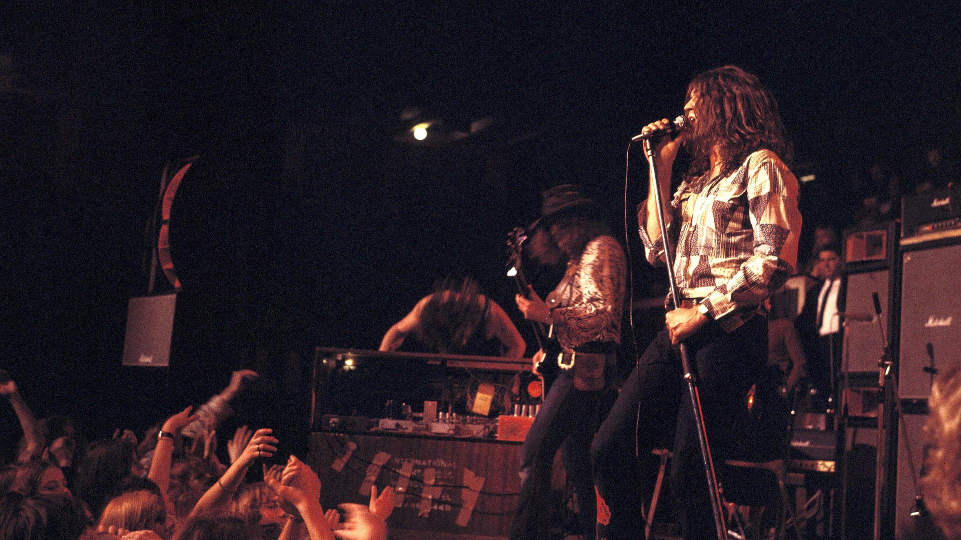 Deep Purple bei einem Konzert in Kopenhagen im März 1972.