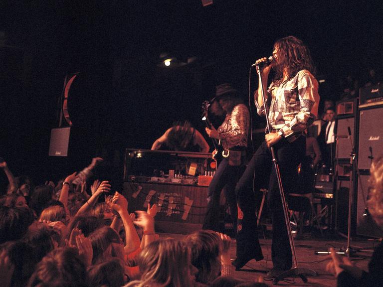 Deep Purple bei einem Konzert in Kopenhagen im März 1972.