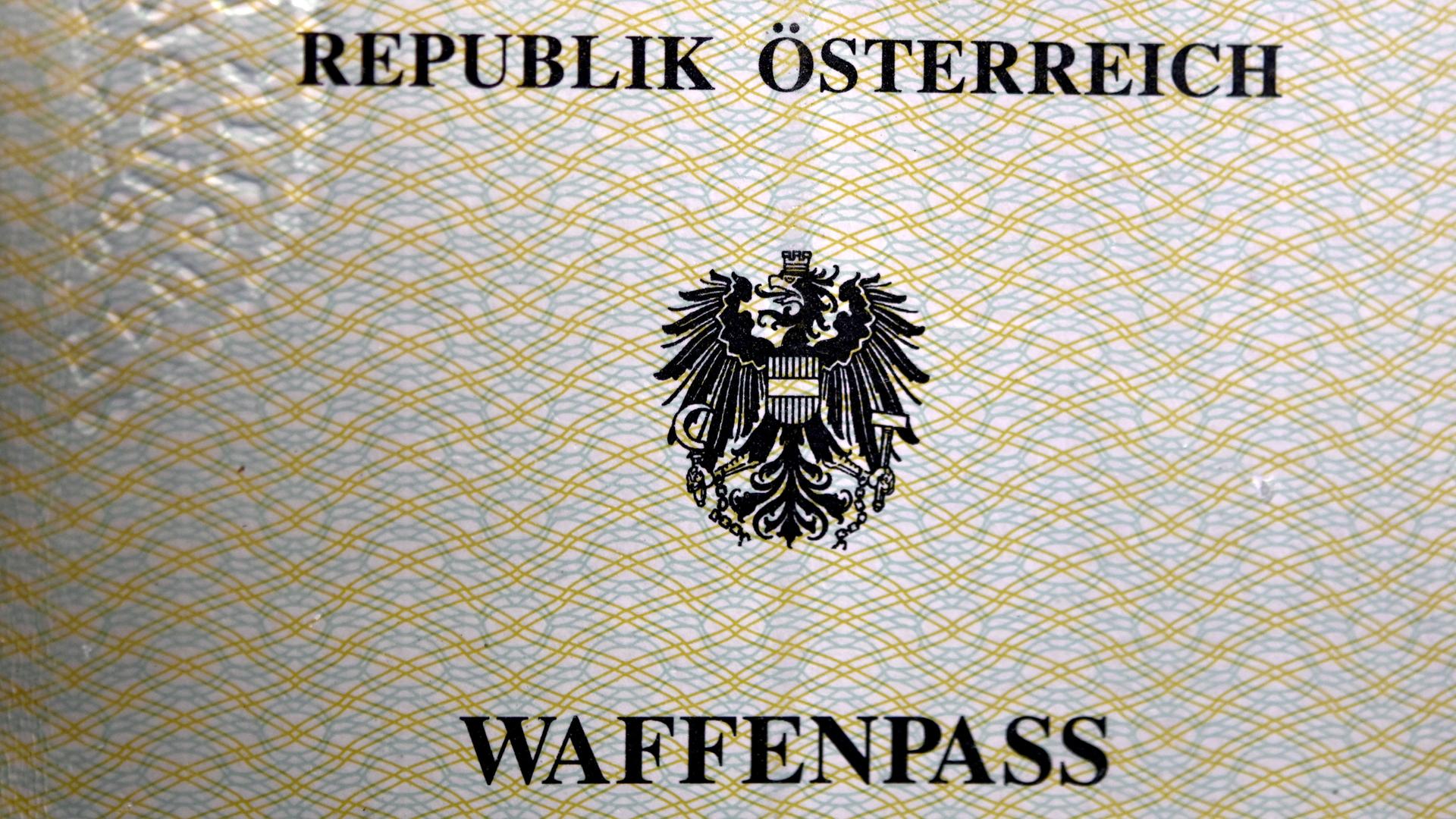 Ein österreichischer Waffenpass