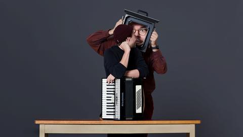 Axel Ranisch und Gastmoderator Tobias Krell