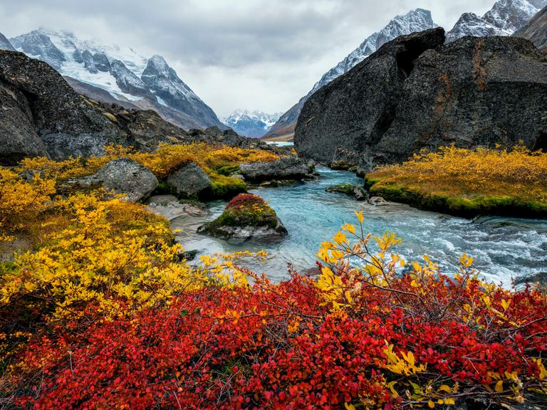 Das Qinngua-Tal in Südgrönland Das Qinngua-Tal in Südgrönland