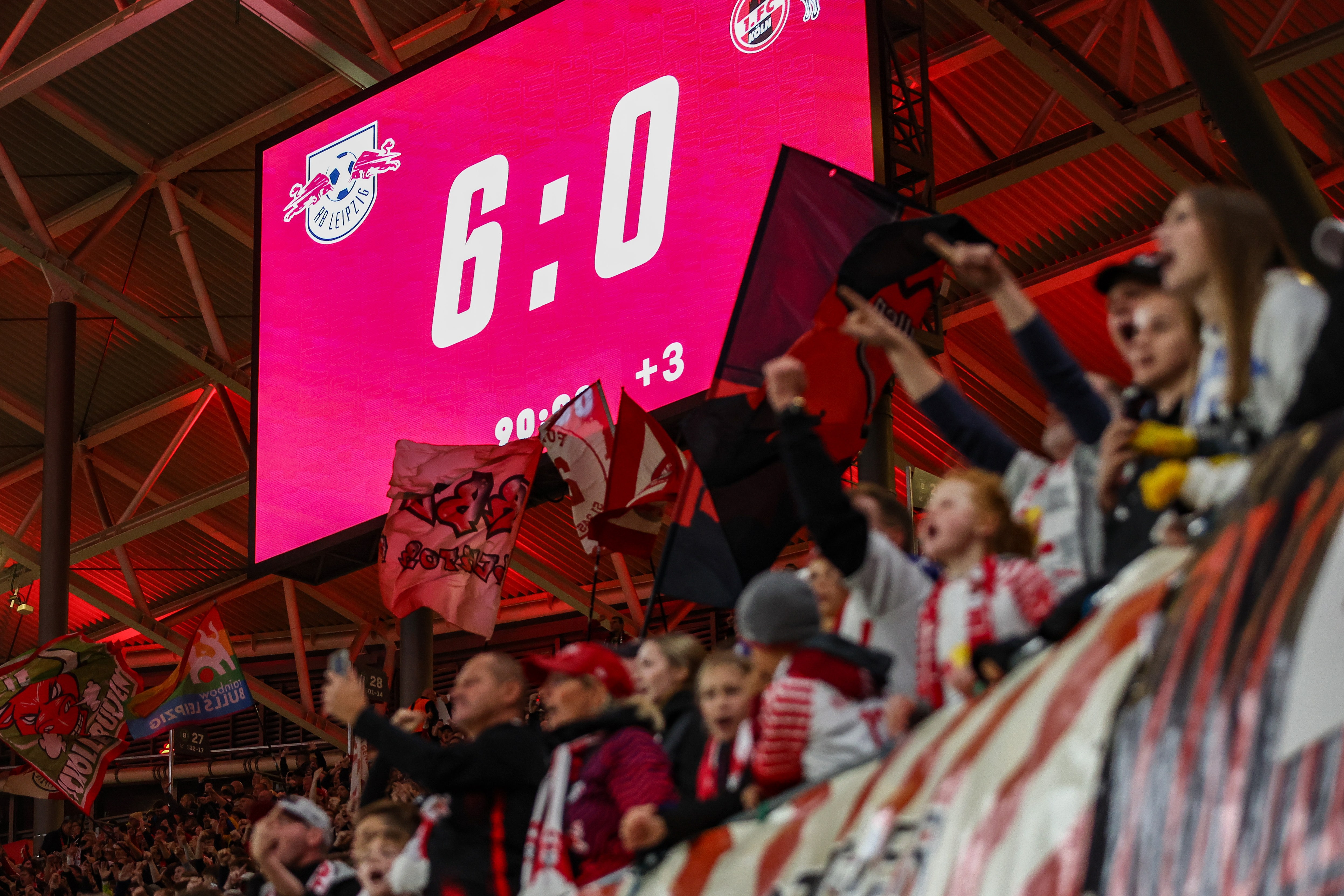 Bundesliga - Leipzig gewinnt gegen Köln