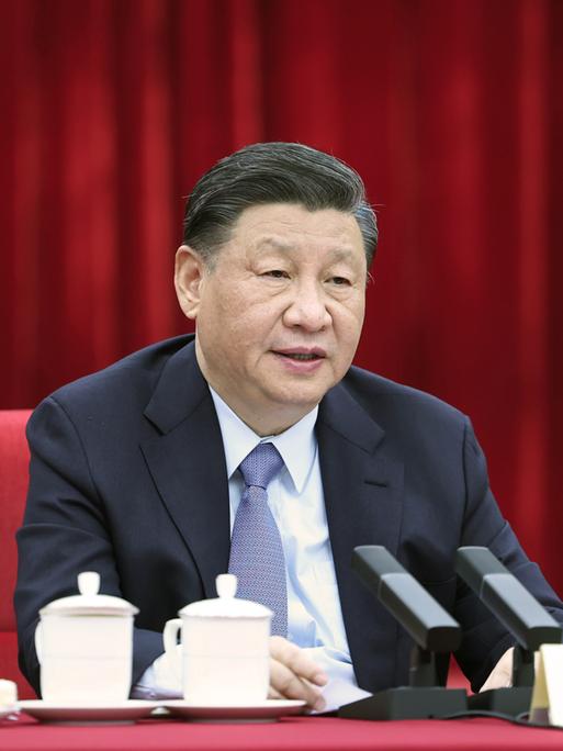 Chinas Präsident Xi Jinping am 6. März 2023