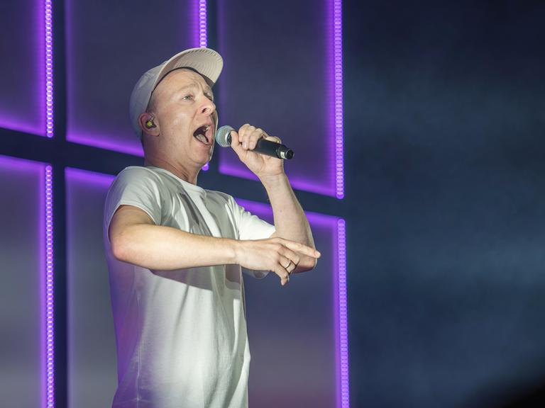 Der Musiker Florian Sump im Berliner Tempodrom 