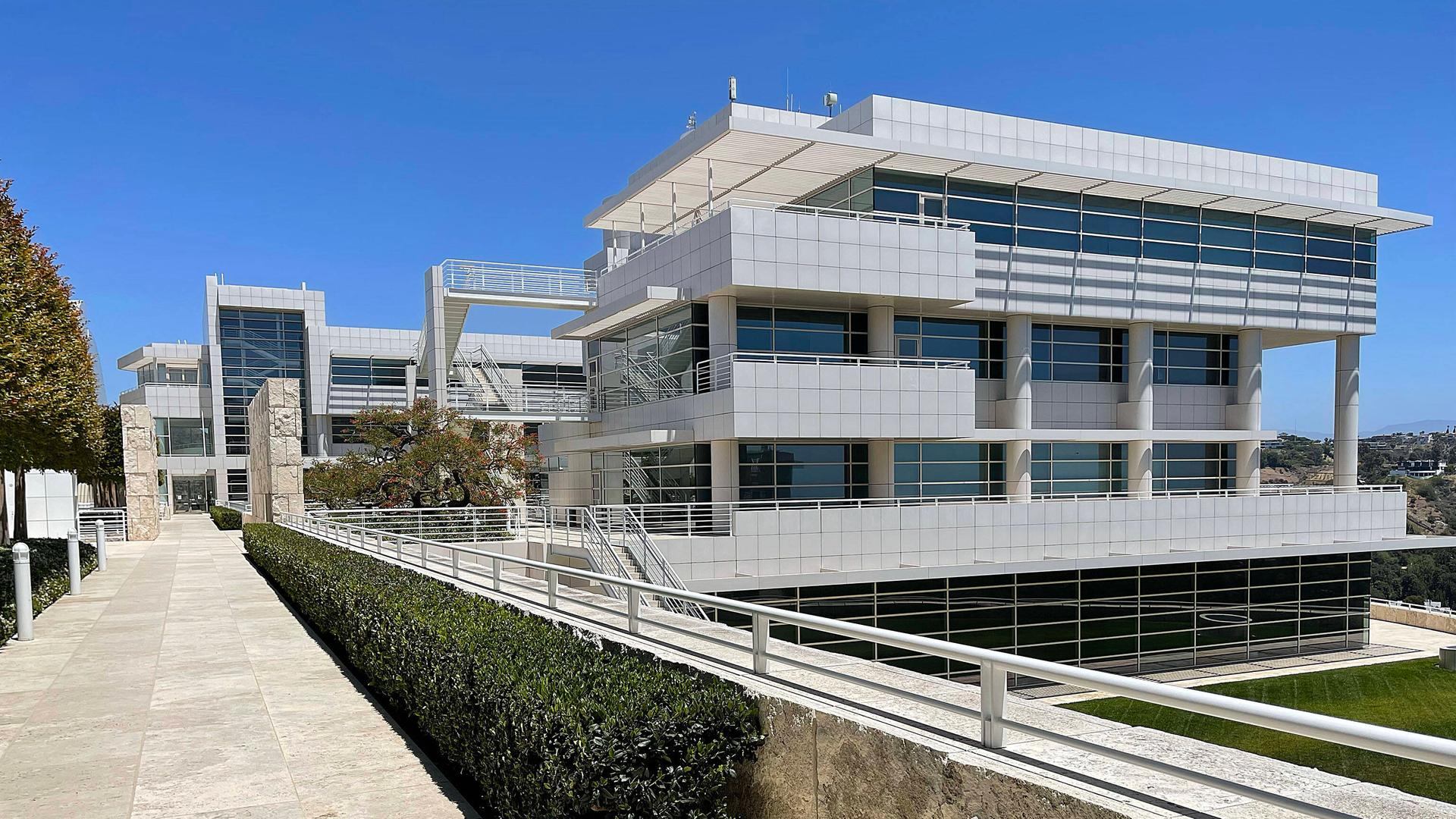 Das Getty-Museum in Los Angeles. Das Getty-Museum in Los Angeles.