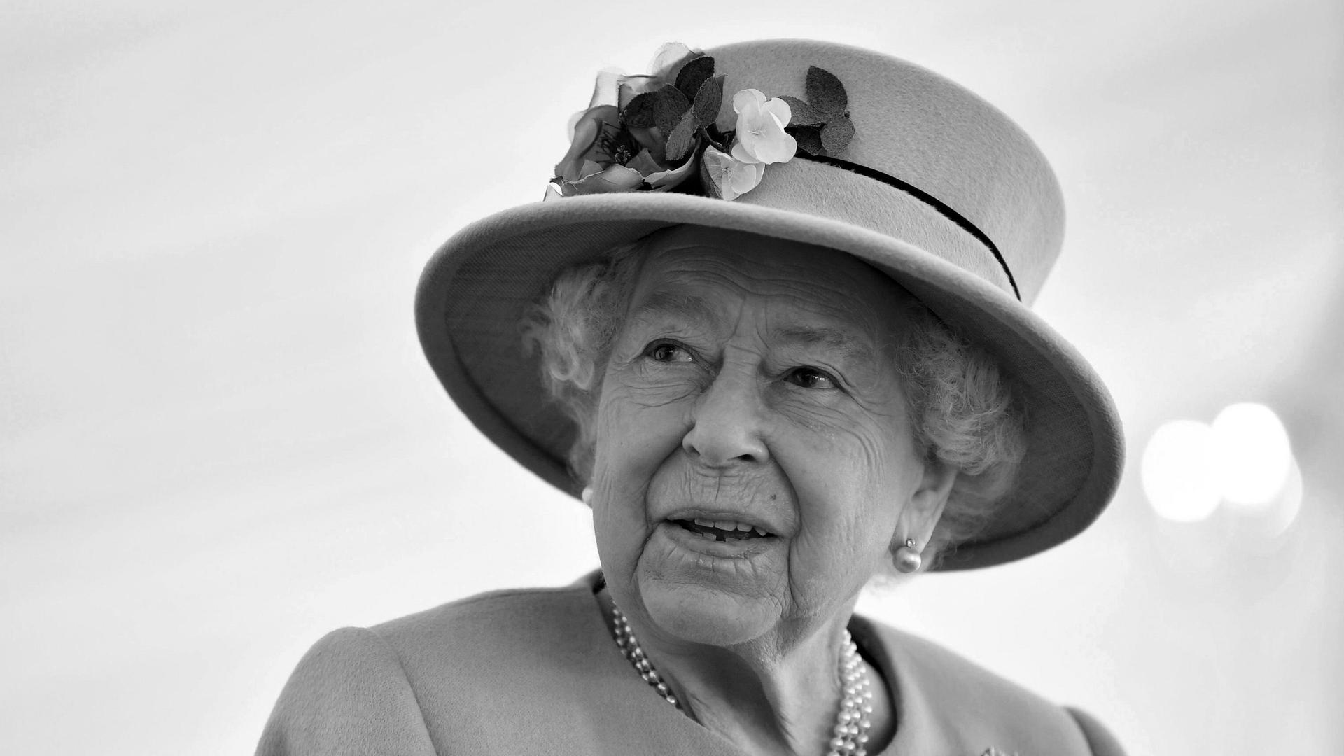 Portrait der britische Königin Elizabeth II.