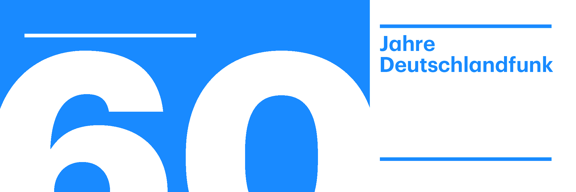 60 Jahre Deutschlandfunk Banner 60 Jahre Deutschlandfunk Banner