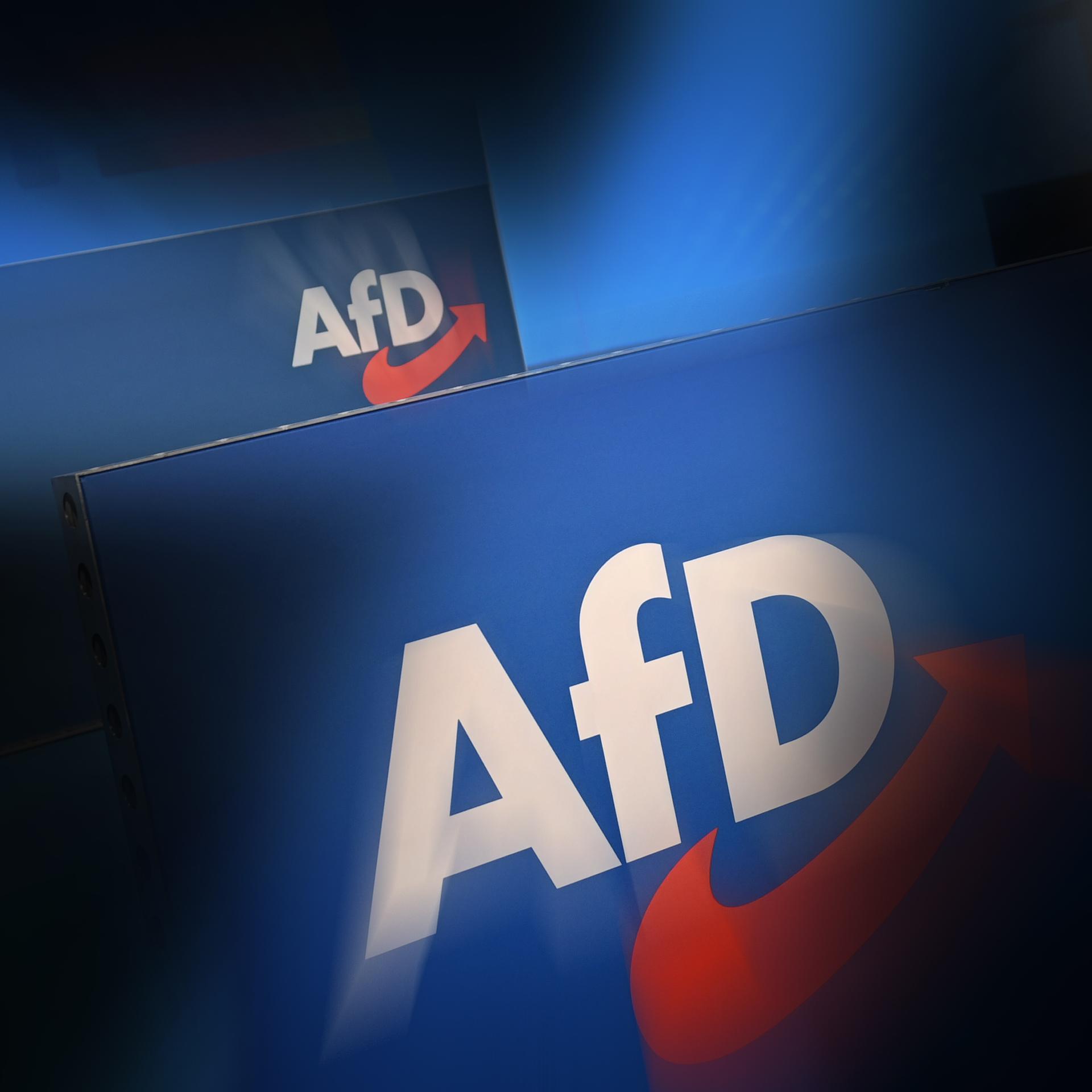 Das Partei-Logo der AfD