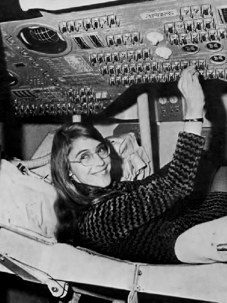 Margaret Hamilton, Leiterin der Softwareentwicklungsabteilung für die Apollo-Mission.