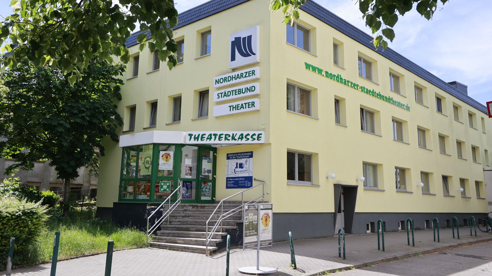 Das Gebäude des Nordharzer Städtebundtheaters. Das Gebäude des Nordharzer Städtebundtheaters.
