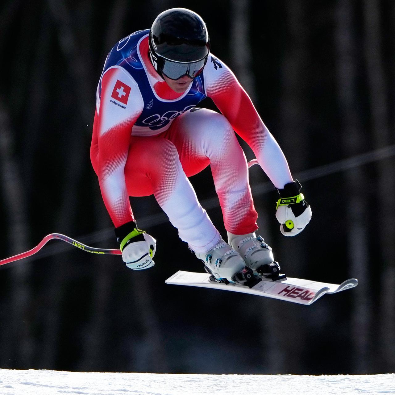 Olympia - Super G: Schweizer von Allmen gewinnt dritte Goldmedaille