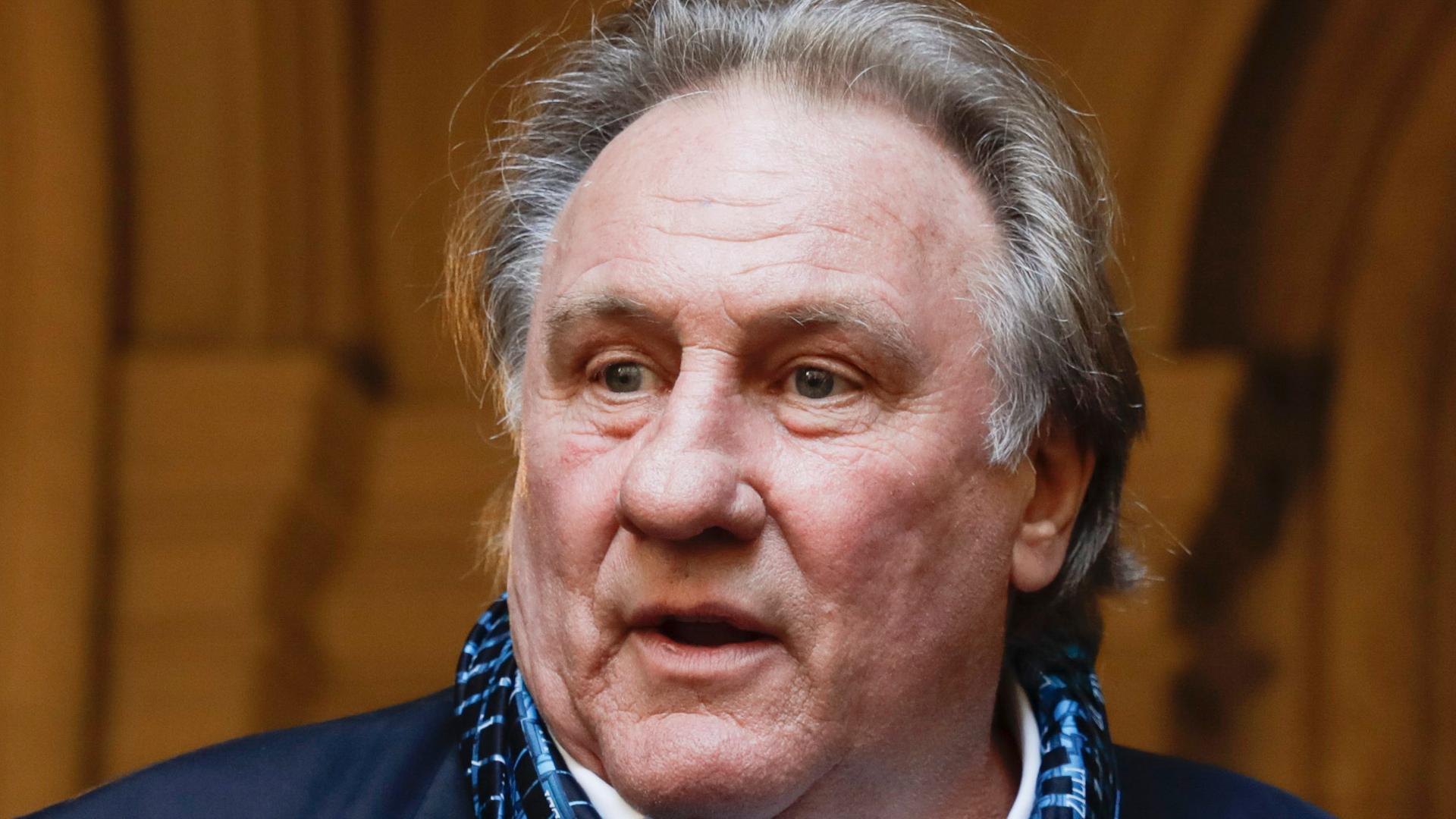 Der französiche Schauspieler Gérard Depardieu