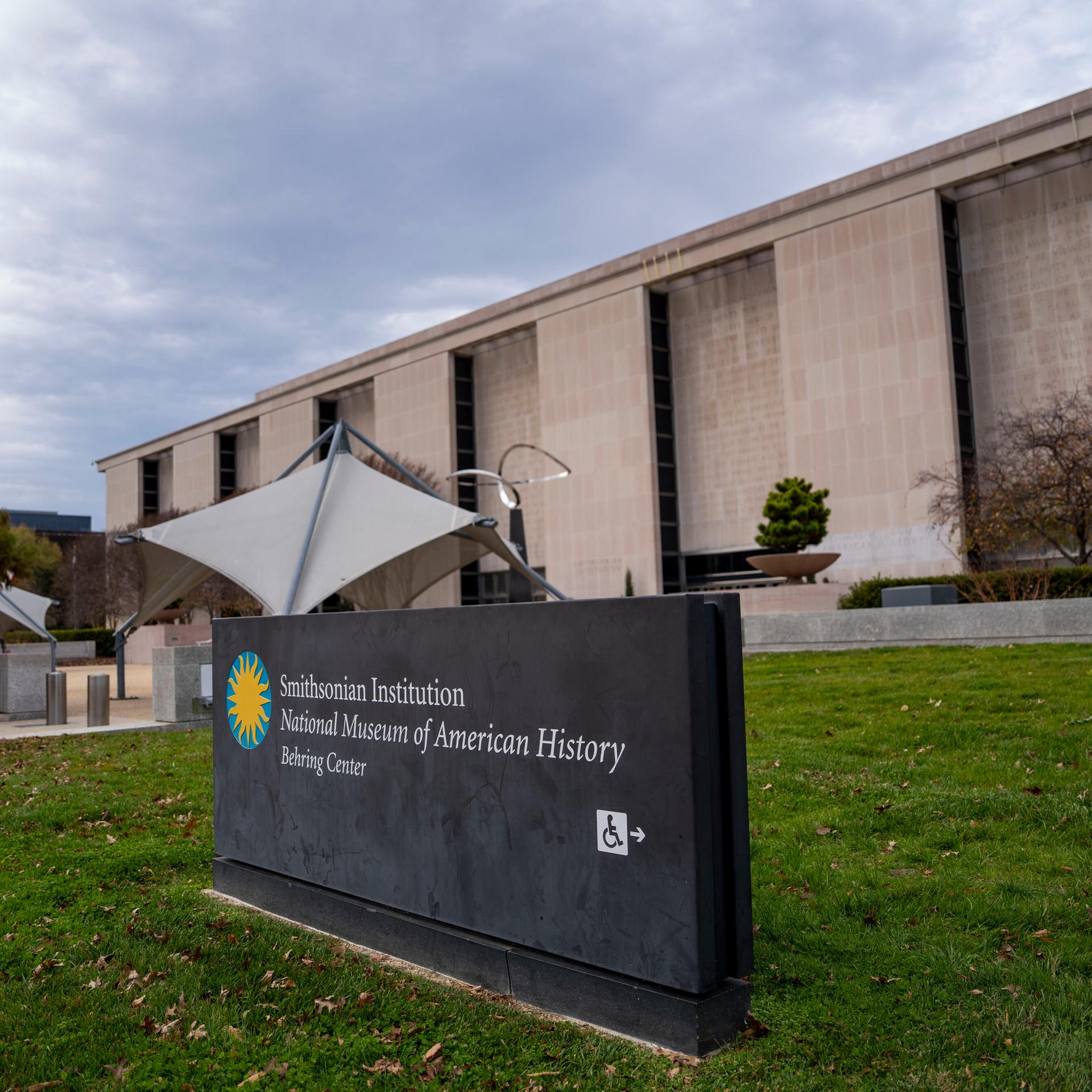 Blick auf das Smithsonian National Museum of American History in der US-Hauptstadt Washington.