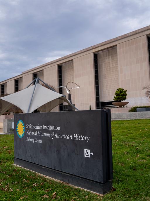 Blick auf das Smithsonian National Museum of American History in der US-Hauptstadt Washington.