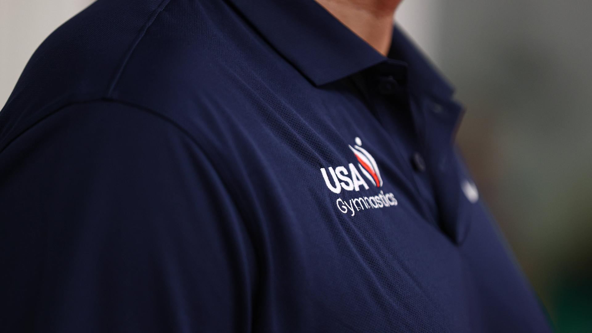 Shirt mit dem Logo des US-Turnverbands