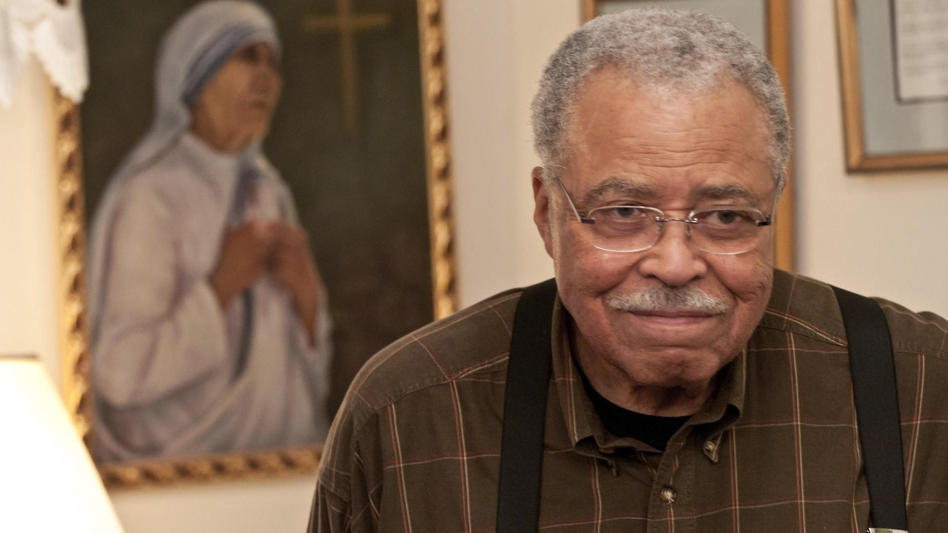 Der US-amerikanische Schauspieler James Earl Jones 