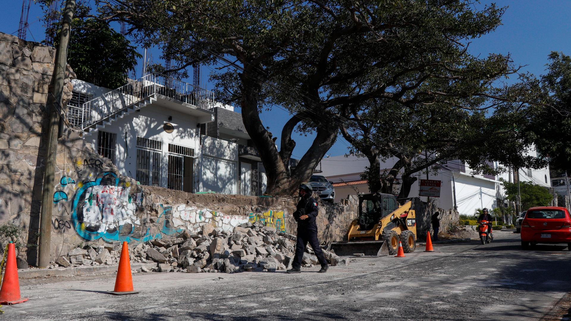 Mexiko - Schweres Erdbeben erschüttert Süden des Landes