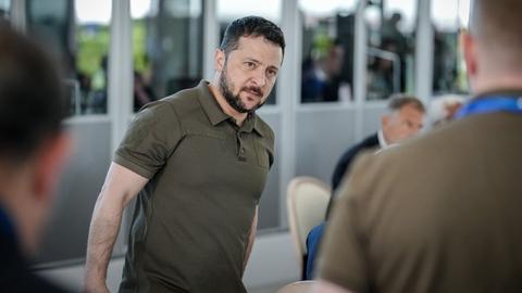 Bulboaca: Wolodymyr Selenskyj, Präsident der Ukraine, nimmt am Gipfeltreffen der Europäischen Politischen Gemeinschaft (EPG) in Moldau teil.